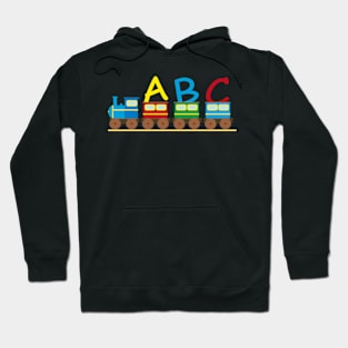 ABC Train for Kids, Children, Kindergarten, Preschool Hoodie